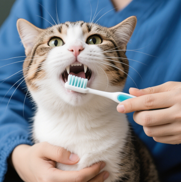 猫咪牙齿护理全攻略：如何给猫咪刷牙