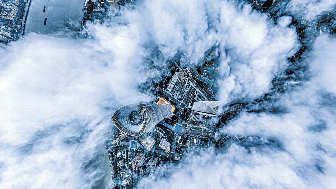 利用云海为城市增添神秘感