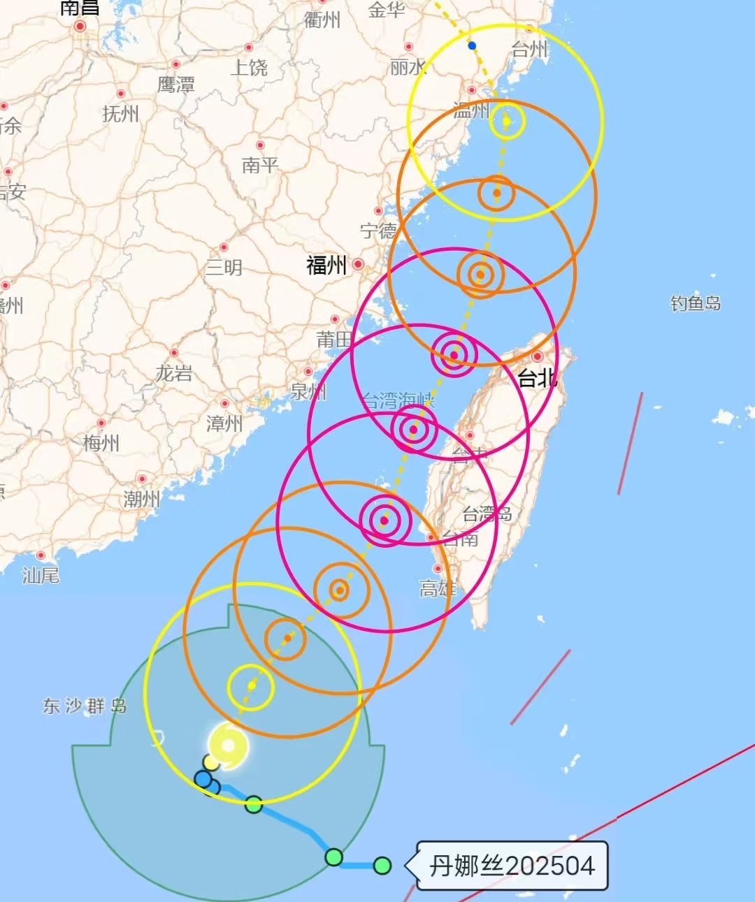 台风 “丹娜丝” 来袭 福州 7 月 9 日暂停所有教育教学活动