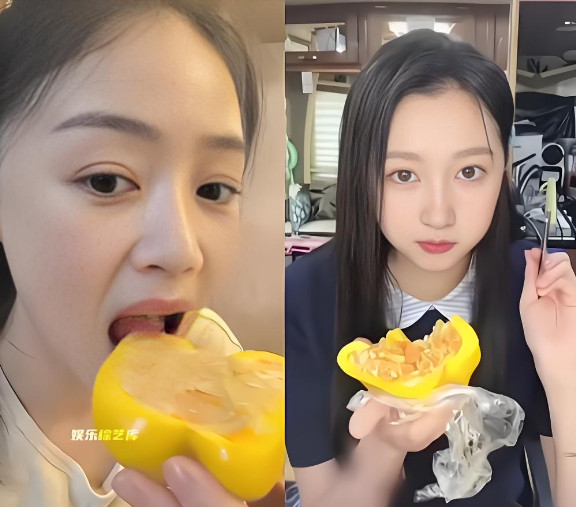 蒋欣复刻关晓彤 “彩椒碗”，评论区互动暖到心