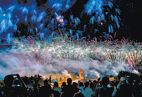 烟花拍摄的准备和实战