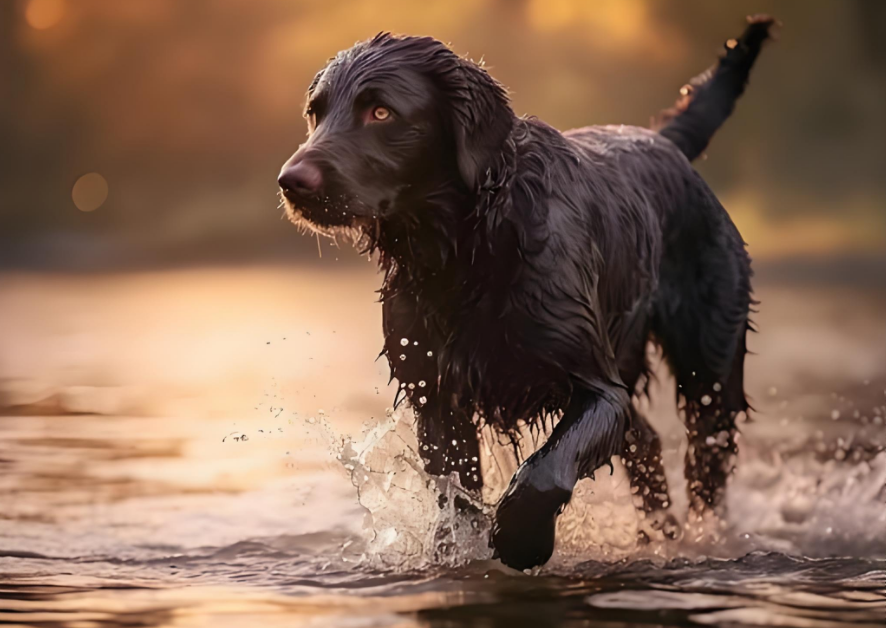卷毛寻回犬全攻略：从习性到养护，一文读懂这种卷毛萌犬！