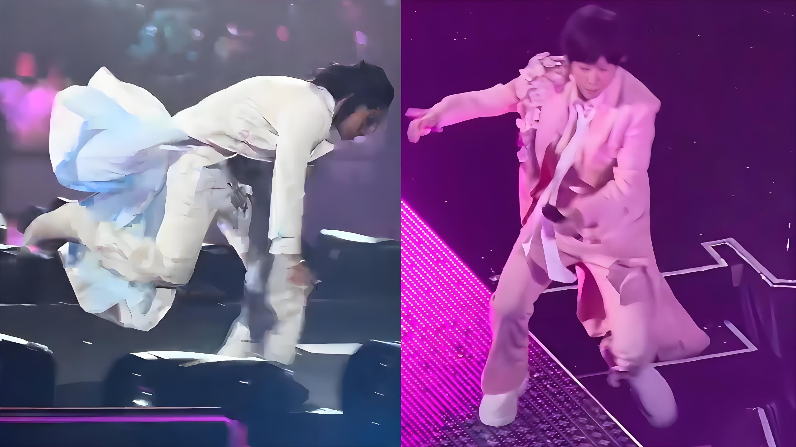 F4演唱会,阿信不慎摔下舞台