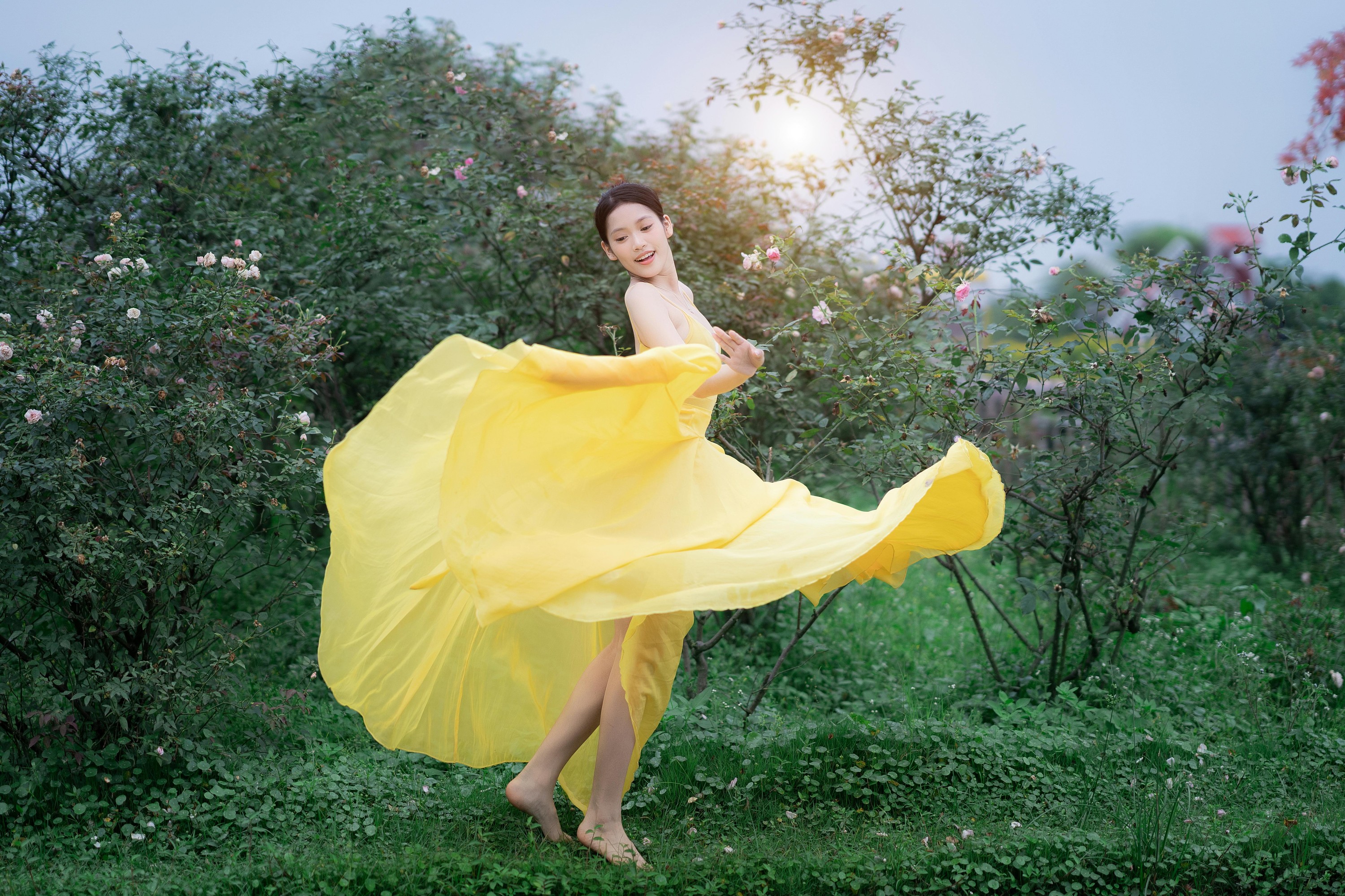 🌿森系与花海的浪漫碰撞｜把春天的温柔都拍进镜头里✨