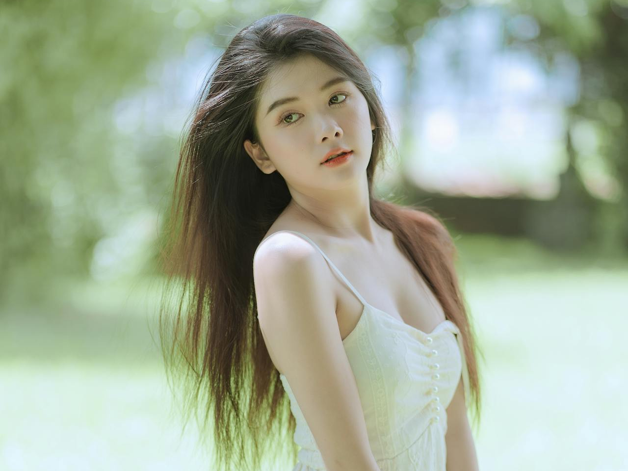 清新人像📸 温柔与治愈 每一帧都是自带柔光的林间瞬间