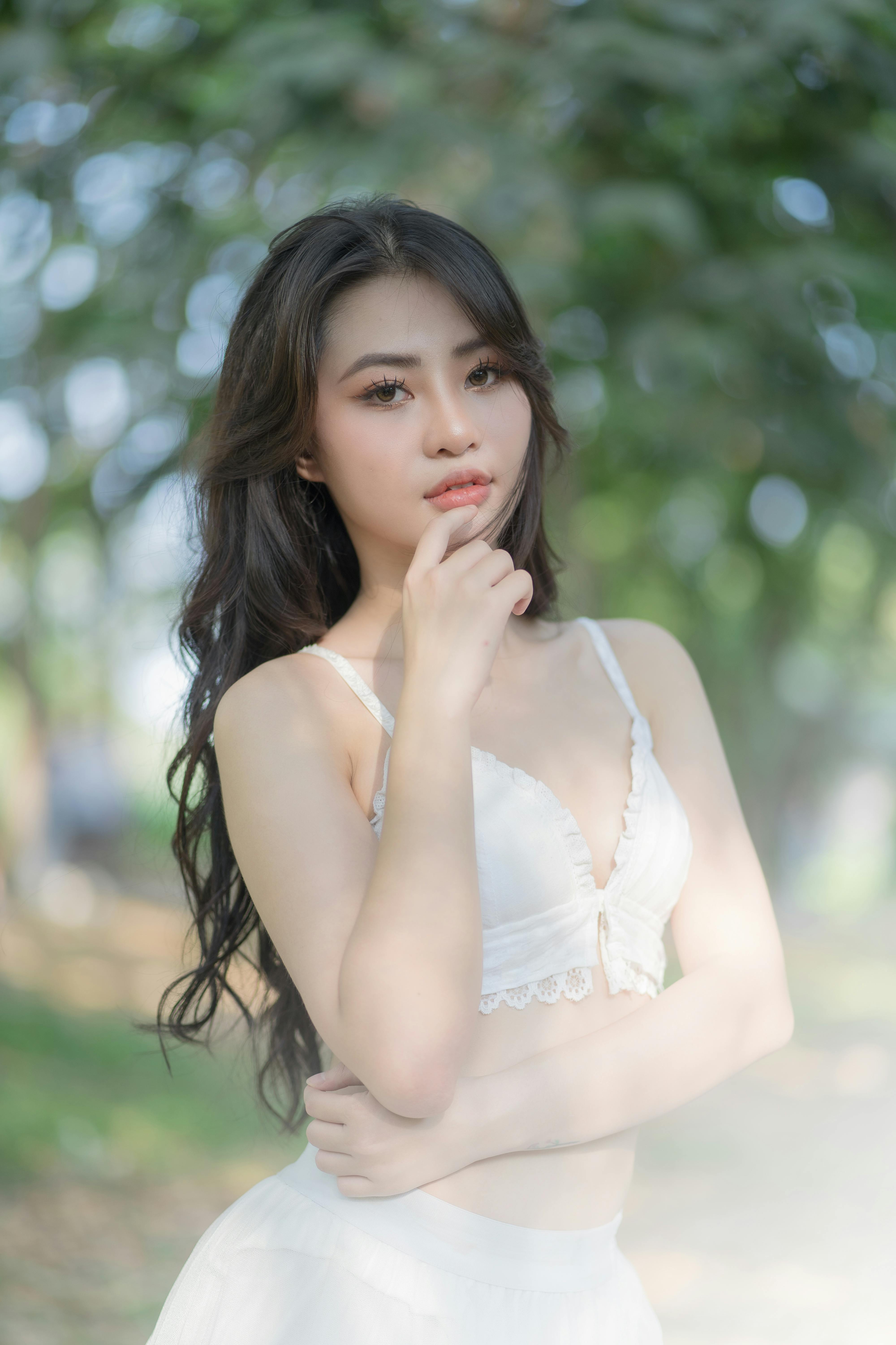 氧气森林写真｜在绿意里，把温柔和清新穿在身上🌱