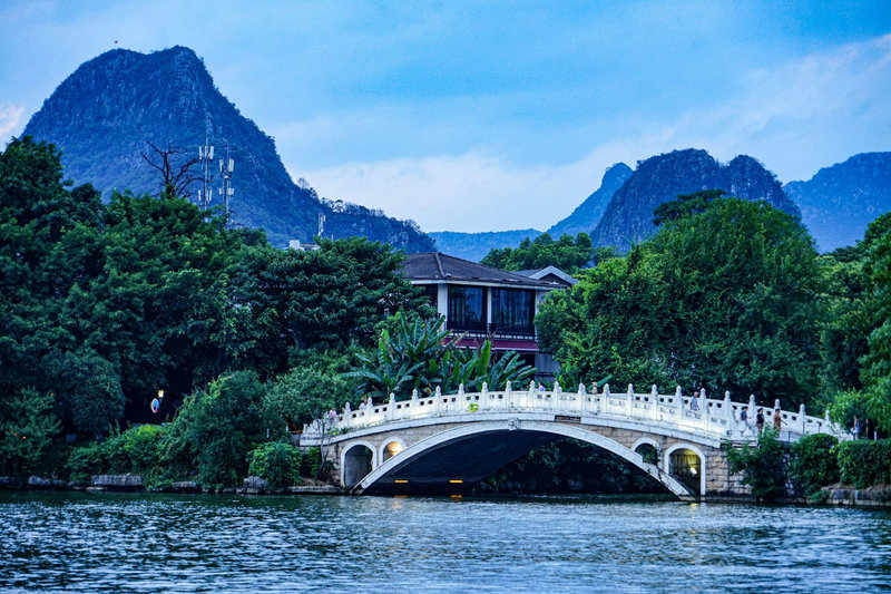 中式园林山水合集｜亭台湖景写意风光