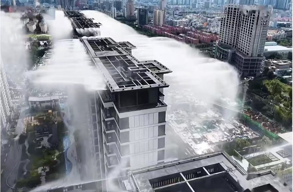 山西小区上线楼顶喷淋系统！10 分钟降温 12℃，夏日纳凉新模式引热议