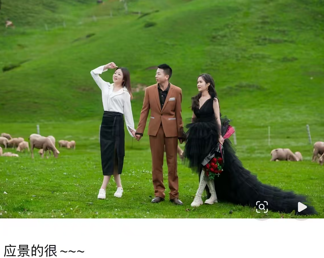 别再乱猜了！姐姐全程陪同弟弟拍婚照，一张花絮照惨遭造谣