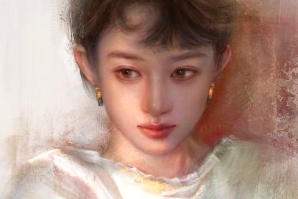 有人耗时几十小时精绘，赵丽颖究竟凭什么成为绘画创作宠儿