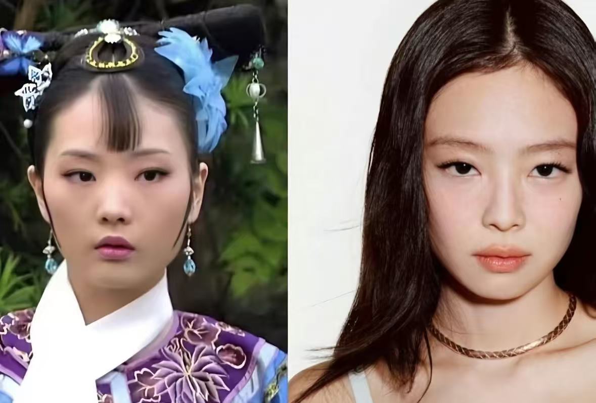 次元壁碎了！Jennie 撞脸《甄嬛传》余莺儿，眉眼神态相似度直接看呆网友