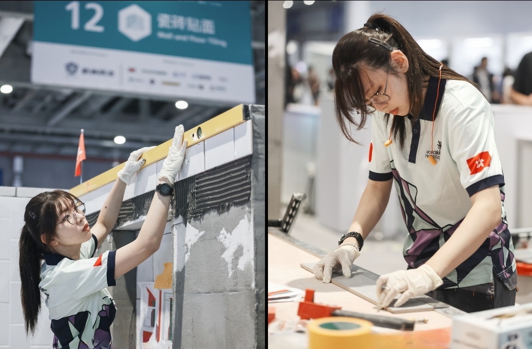 又美又能打！21岁香港姑娘单挑一众男选手，贴瓷砖拿下世界赛名额