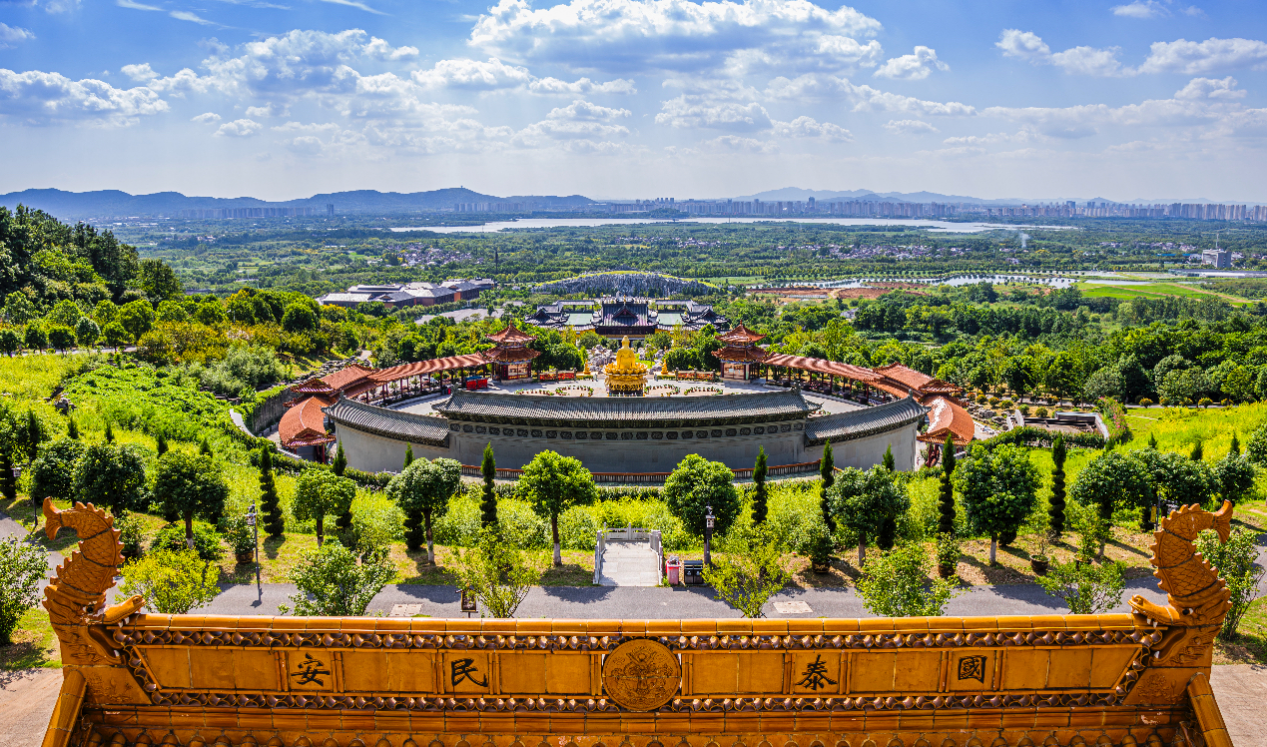 东庐山观音寺，一半山水一半禅，人少景静