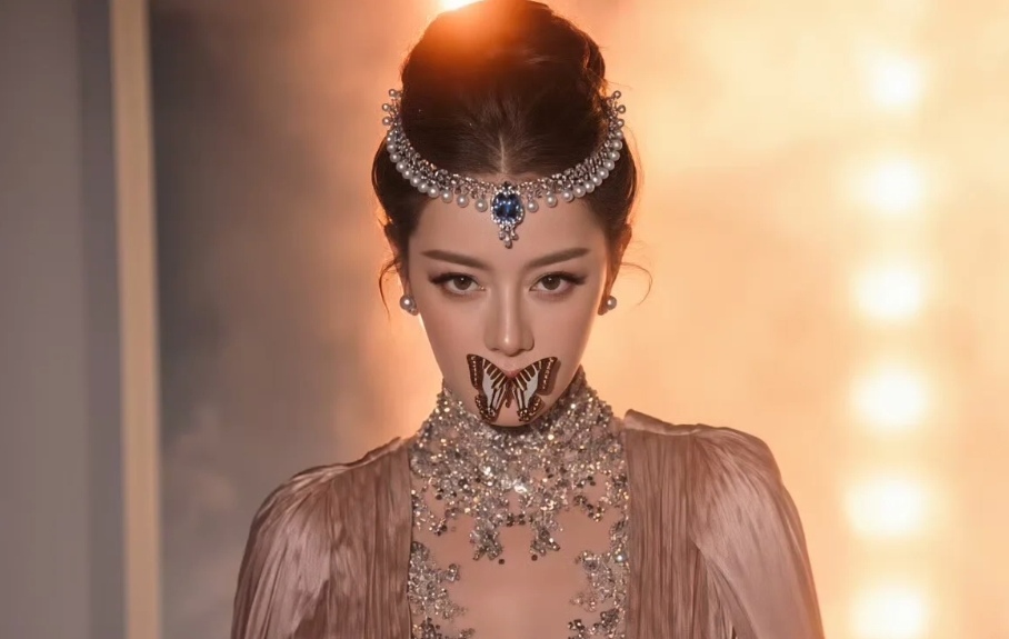 雨中衔蝶美上封神！迪丽热巴一个人带火一条产业链，这才叫顶流