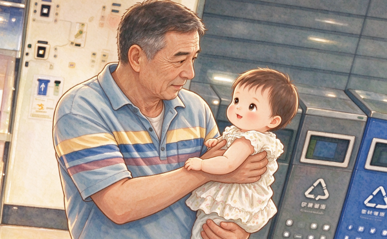 父子因婚事断联十年，小孙女一露面，倔强的爷爷亲手接过了户口本